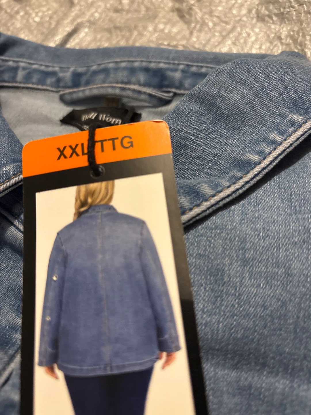 Ladies Well Worn Denim Jacket - XXL/TTG - photo 3