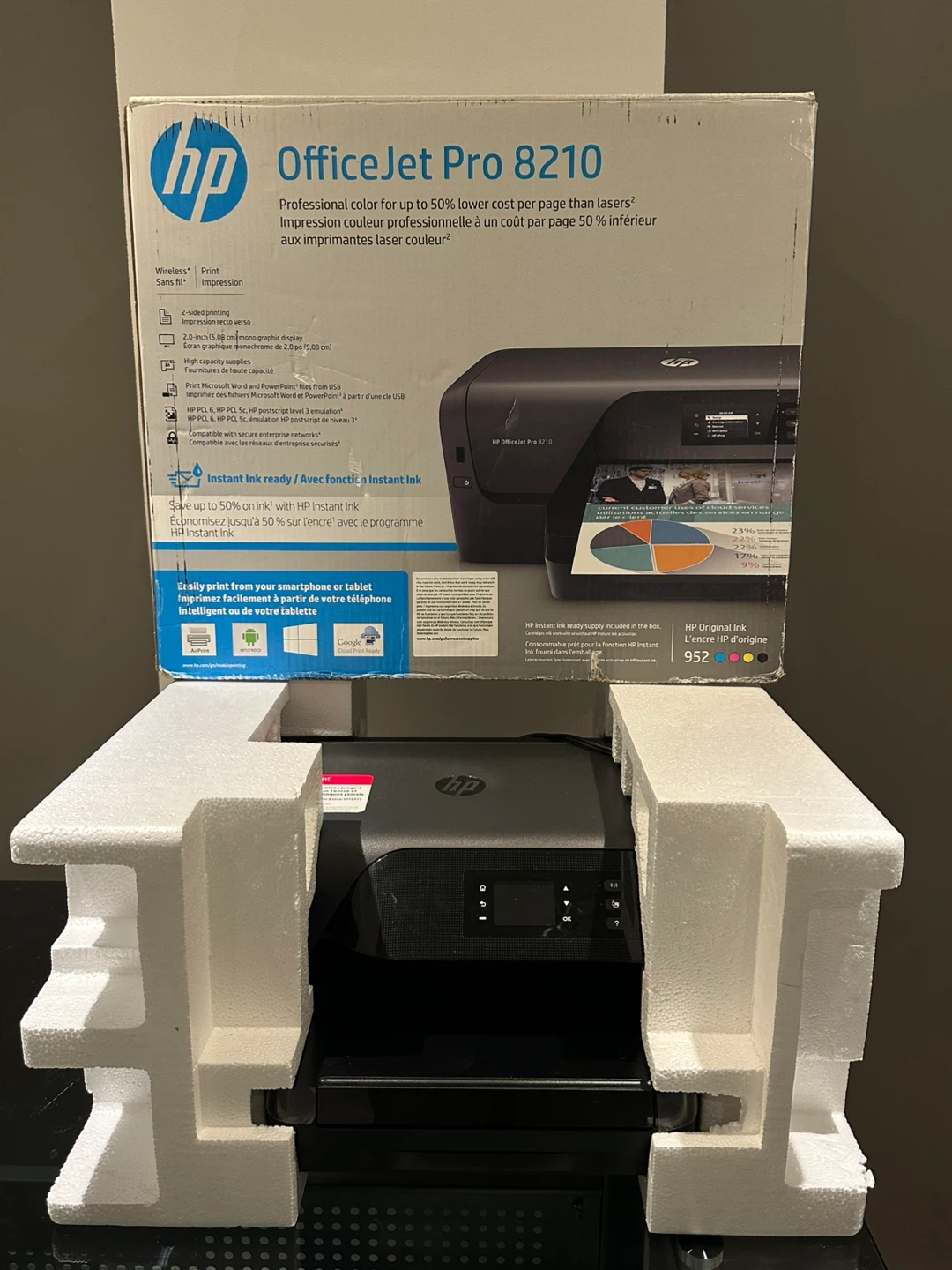 HP OfficeJet Pro 8210 All-In-One Inkjet Printer