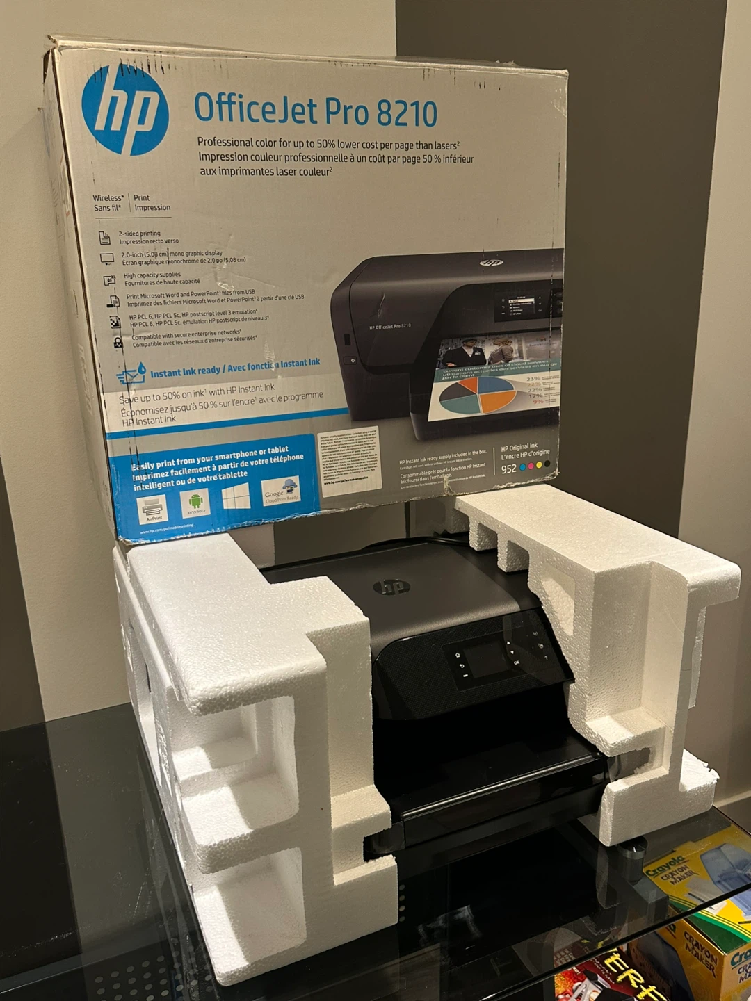 HP OfficeJet Pro 8210 All-In-One Inkjet Printer - photo 2