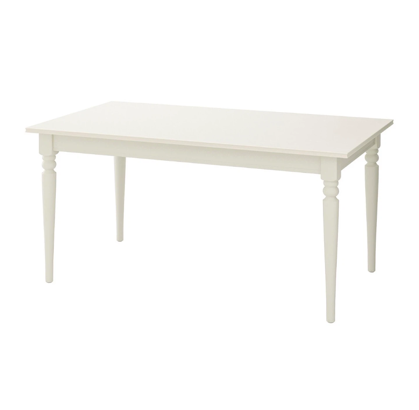 IKEA INGATORP Extendable Dining Table - White - Solid Wood