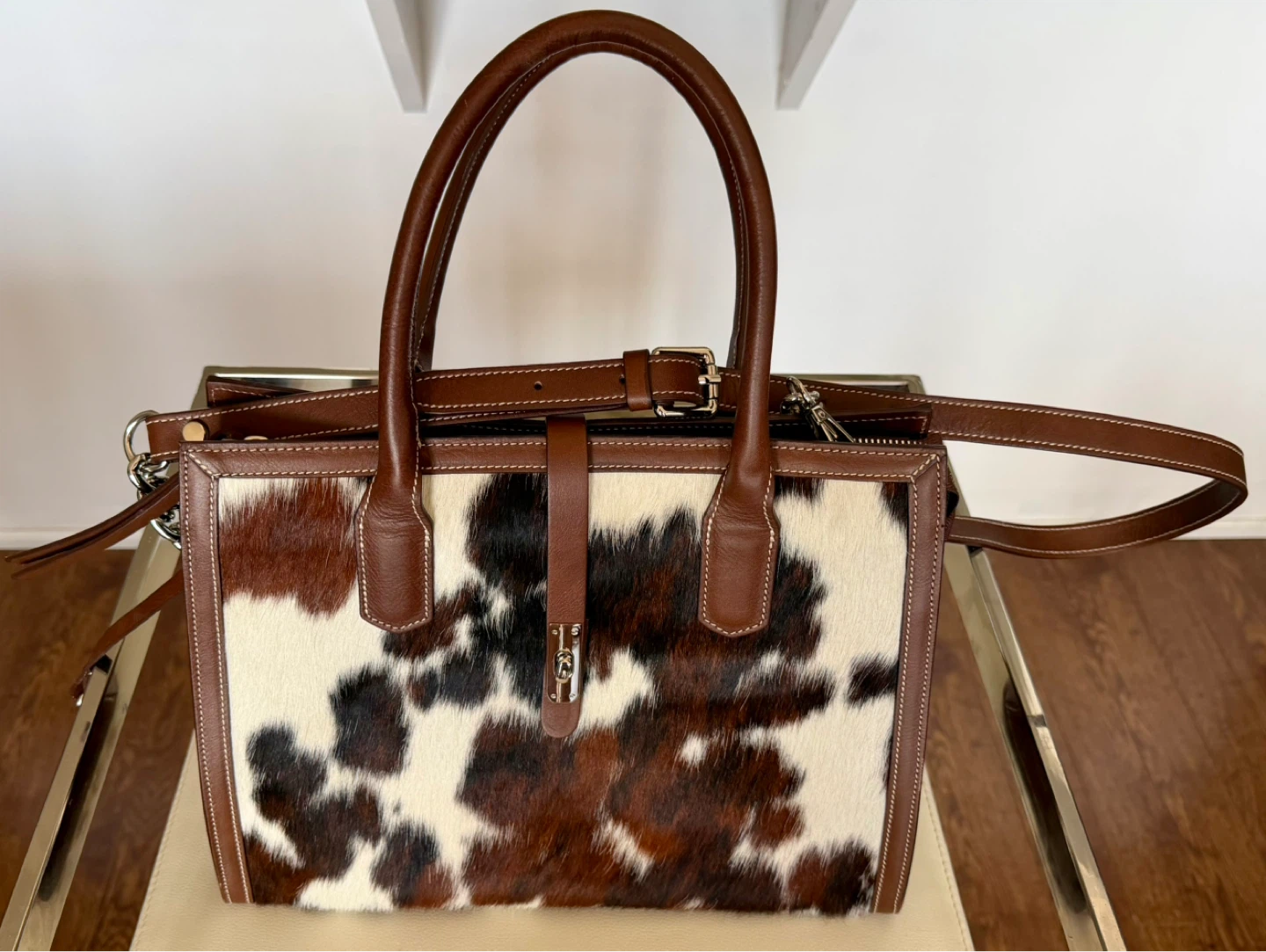 Cavalcanti Made in Italy Cowhide Leather Bag
