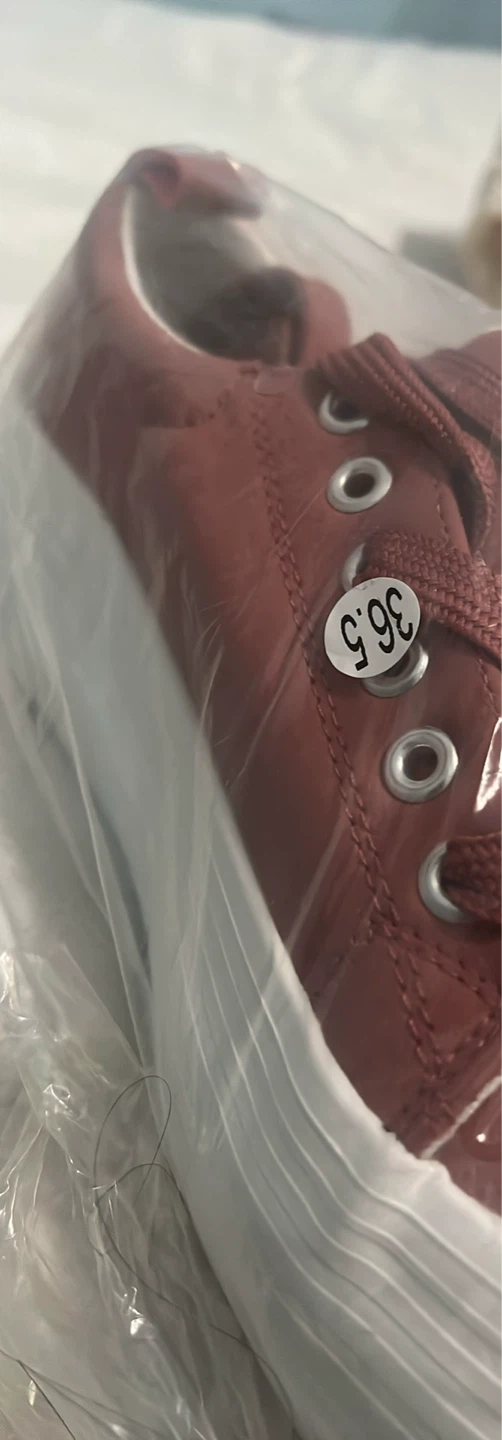 Red Platform Sneakers - Size 36.5 - photo 2