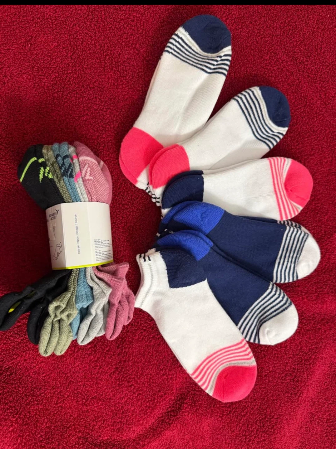 Brand new 11 pairs socks(short/kids/female) - photo 2