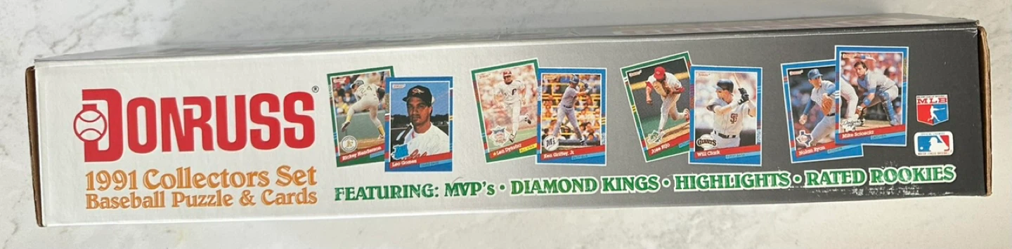1991 Donruss Baseball Puzzle & Cards Collectors Set - photo 4