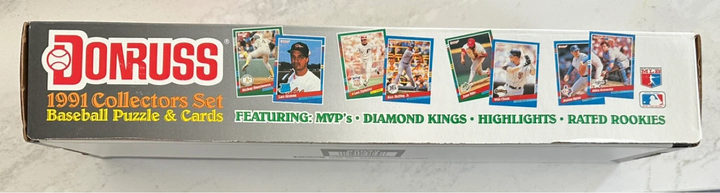 1991 Donruss Baseball Puzzle & Cards Collectors Set - photo 2