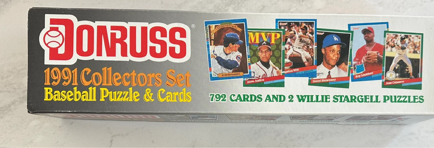 1991 Donruss Baseball Puzzle & Cards Collectors Set