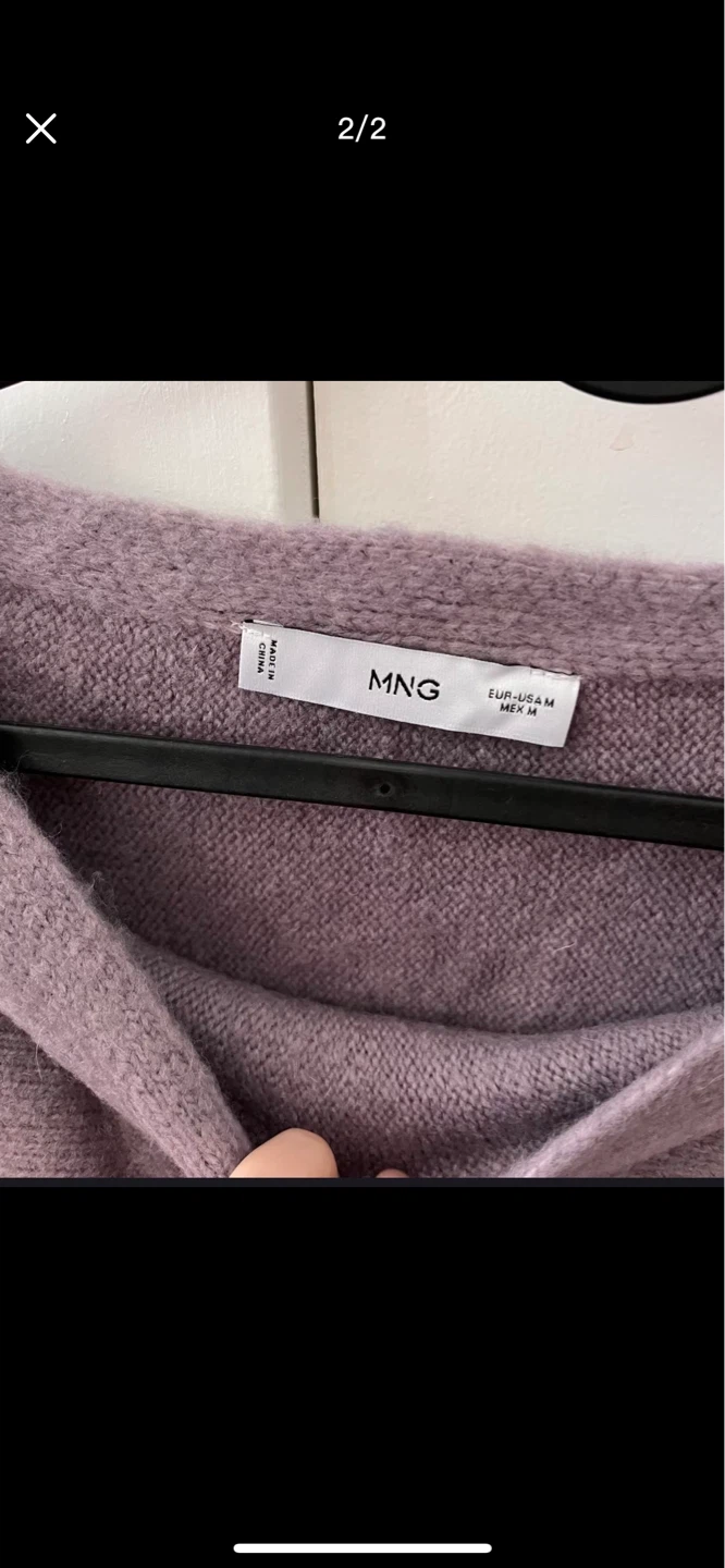 MNG Sweater - Purple - Size M - photo 2
