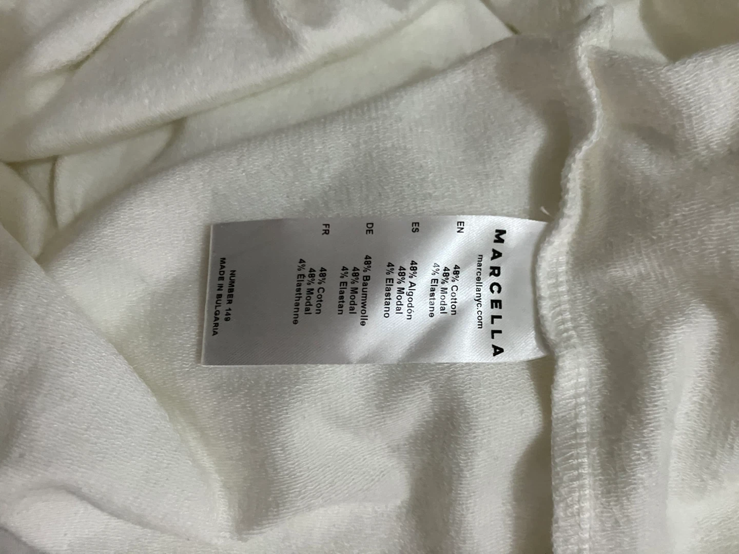 MARCELLA White Ruched Midi Dress - photo 4