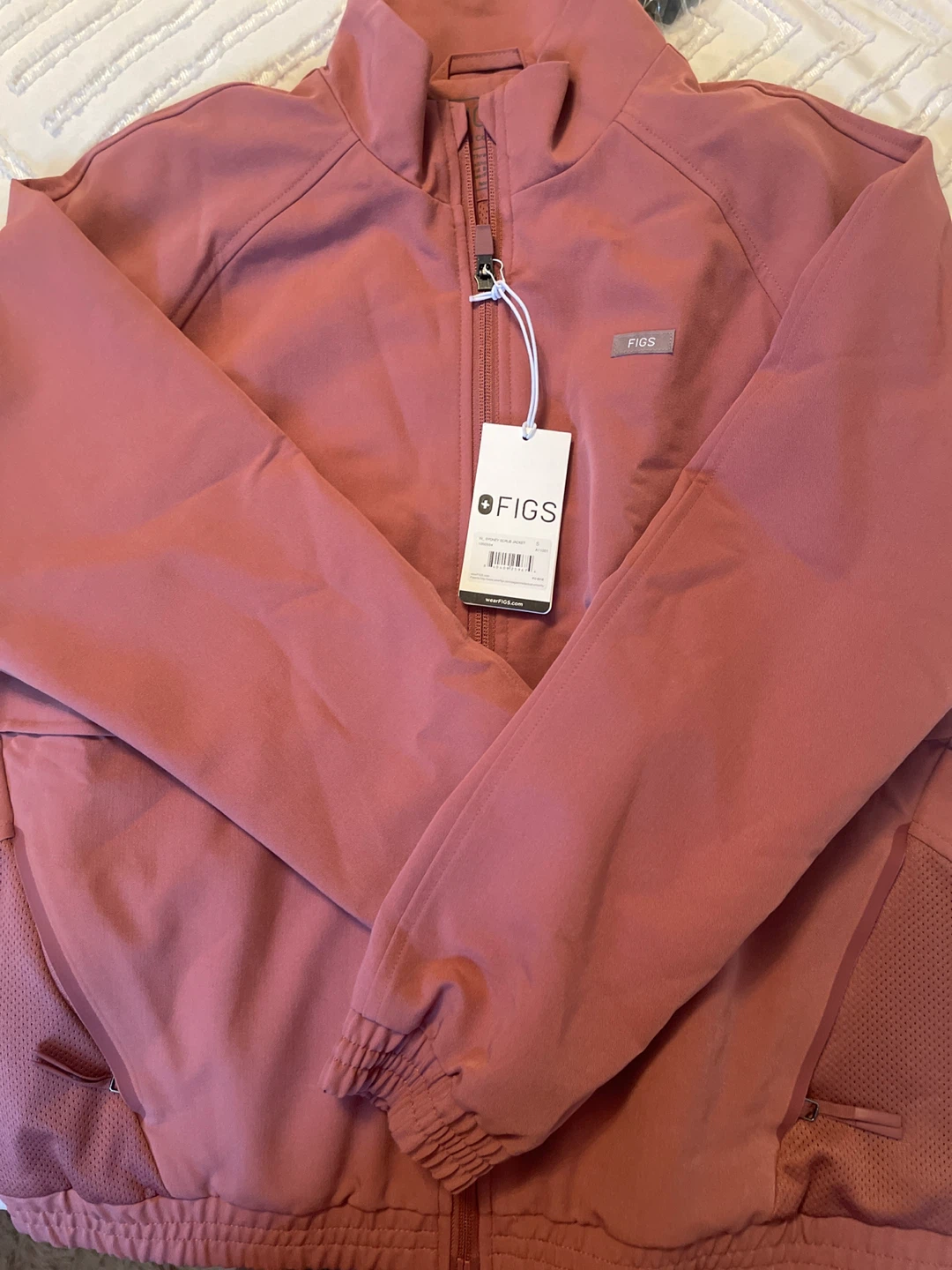 3 FIGS   Sydney Full  Zip Jacket