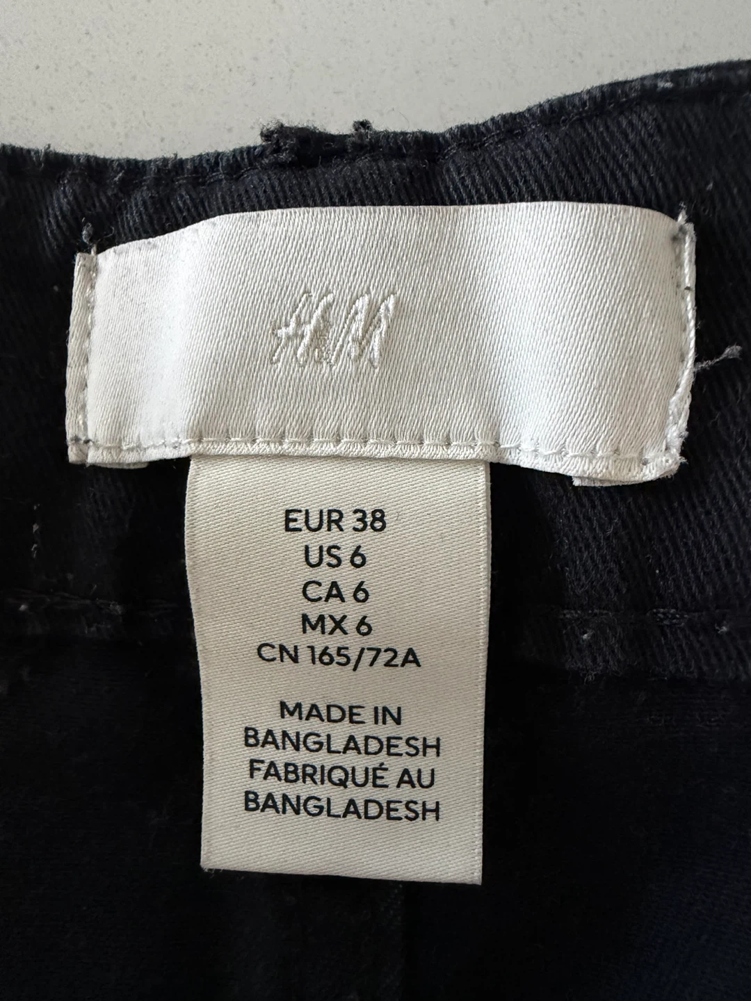 H&M Black Cargo Pants - photo 2