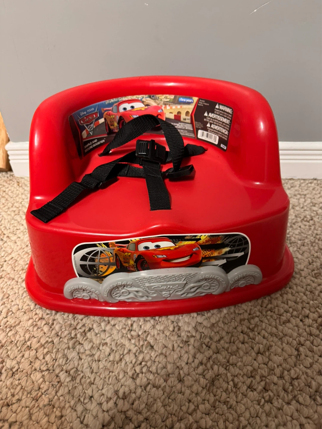 Disney Pixar Cars Booster Seat
