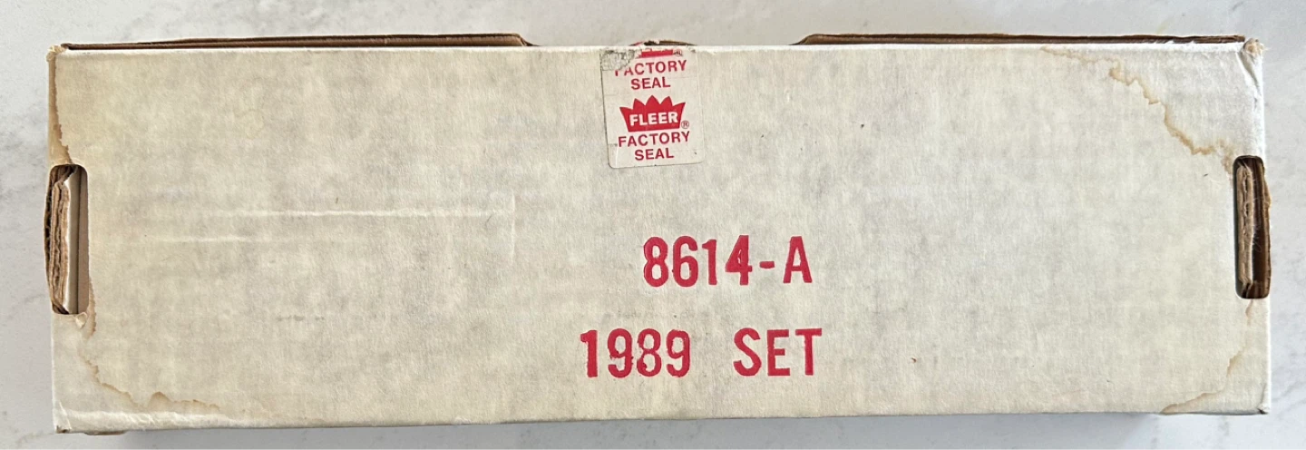 1989 Fleer Baseball Complete Factory Set - photo 3