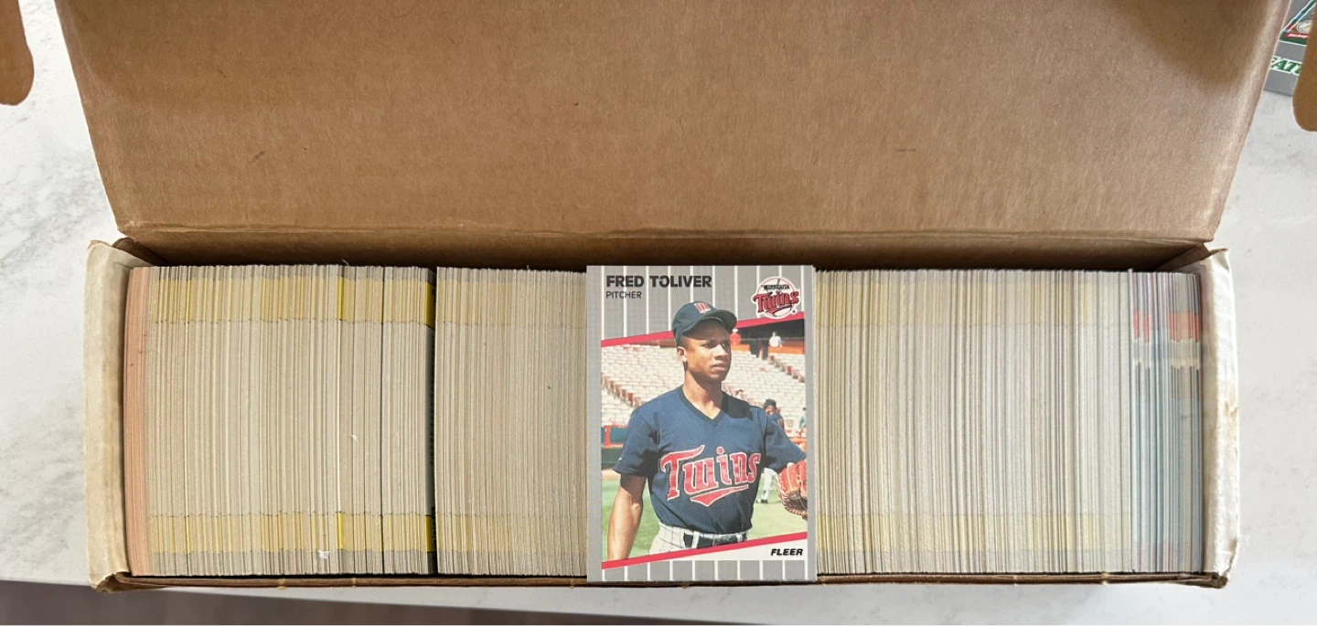 1989 Fleer Baseball Complete Factory Set - photo 5