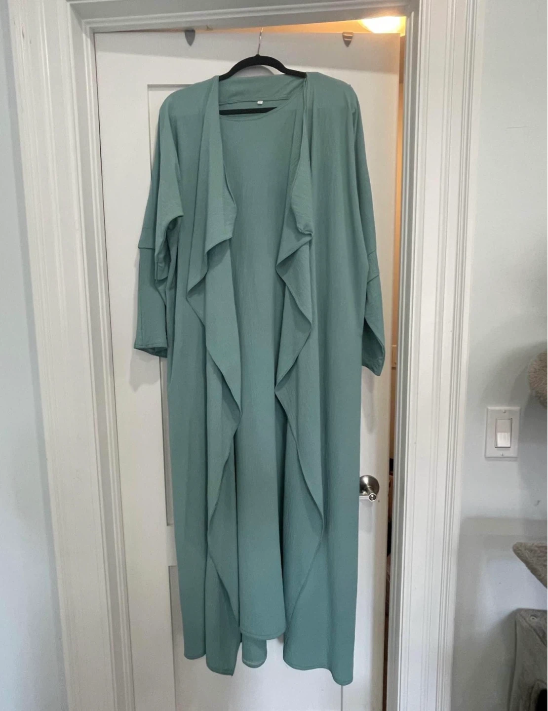 Sage Green Abaya One Piece - photo 4
