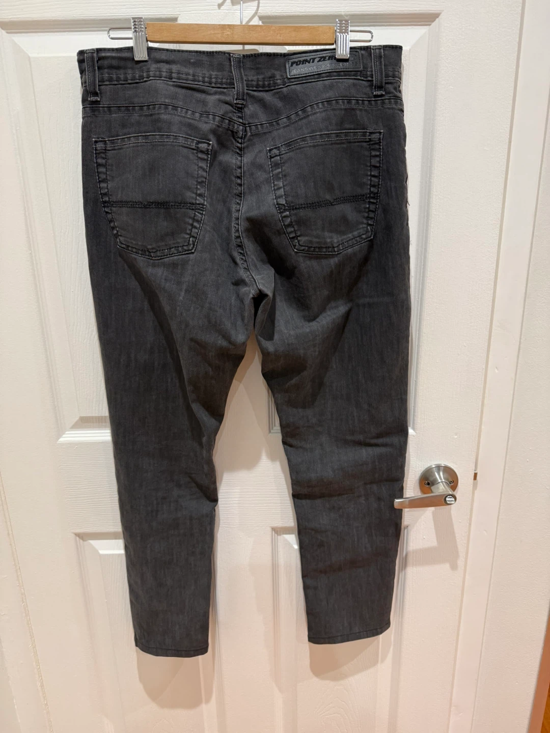 Men’s Point Zero Black Jeans - Size 34 - photo 2