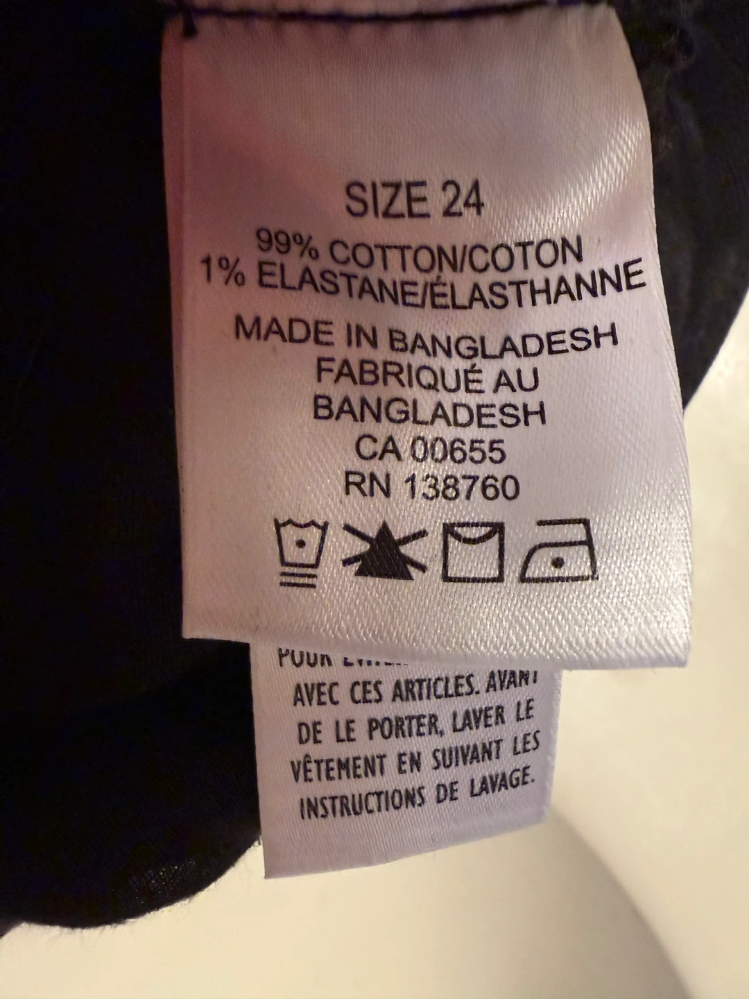 Pennington’s Black Curvy Fit Jeans Size 24 - photo 2