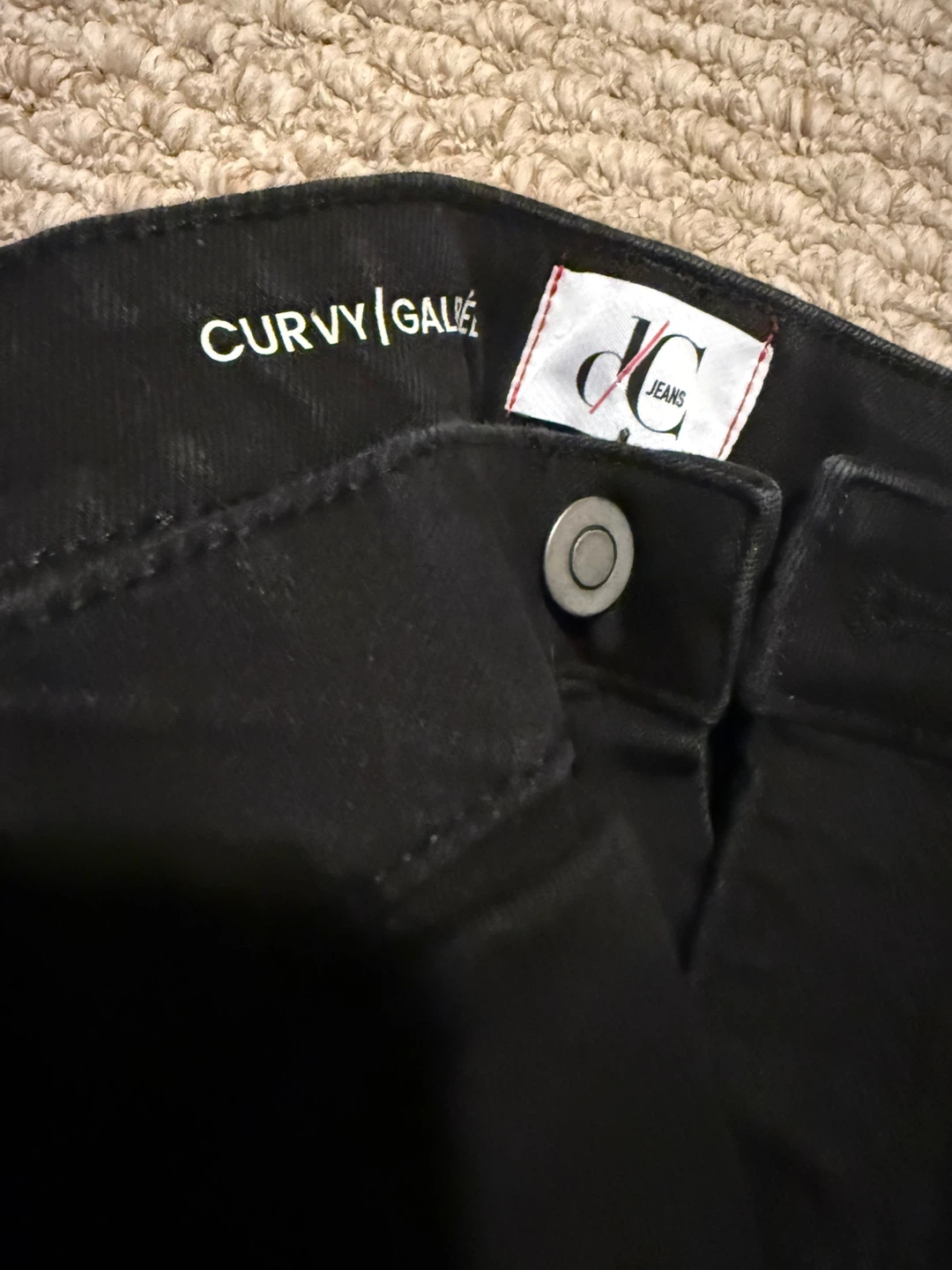 Pennington’s Black Curvy Fit Jeans Size 24 - photo 3