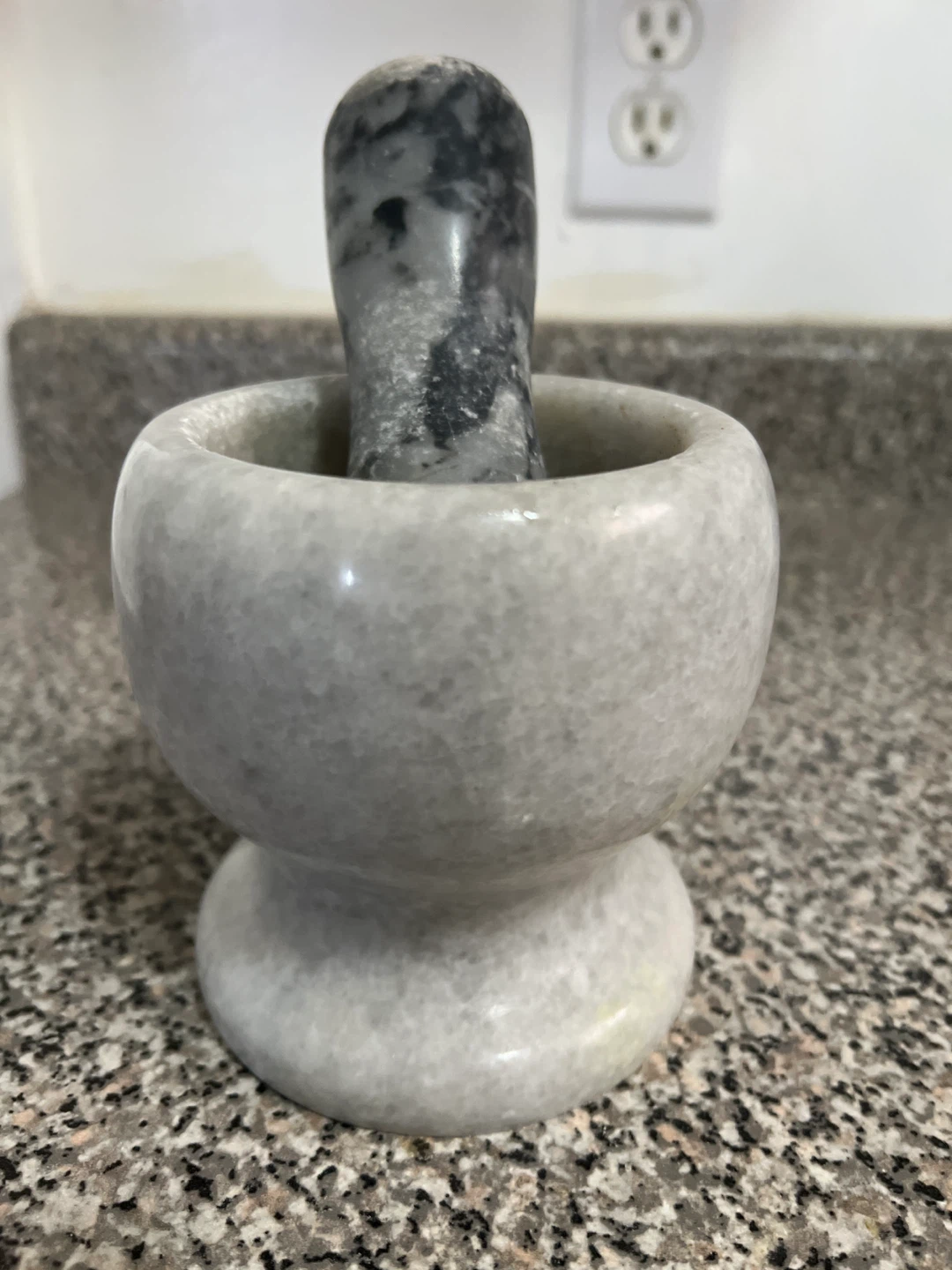 Marble Mortar and Pestle Set