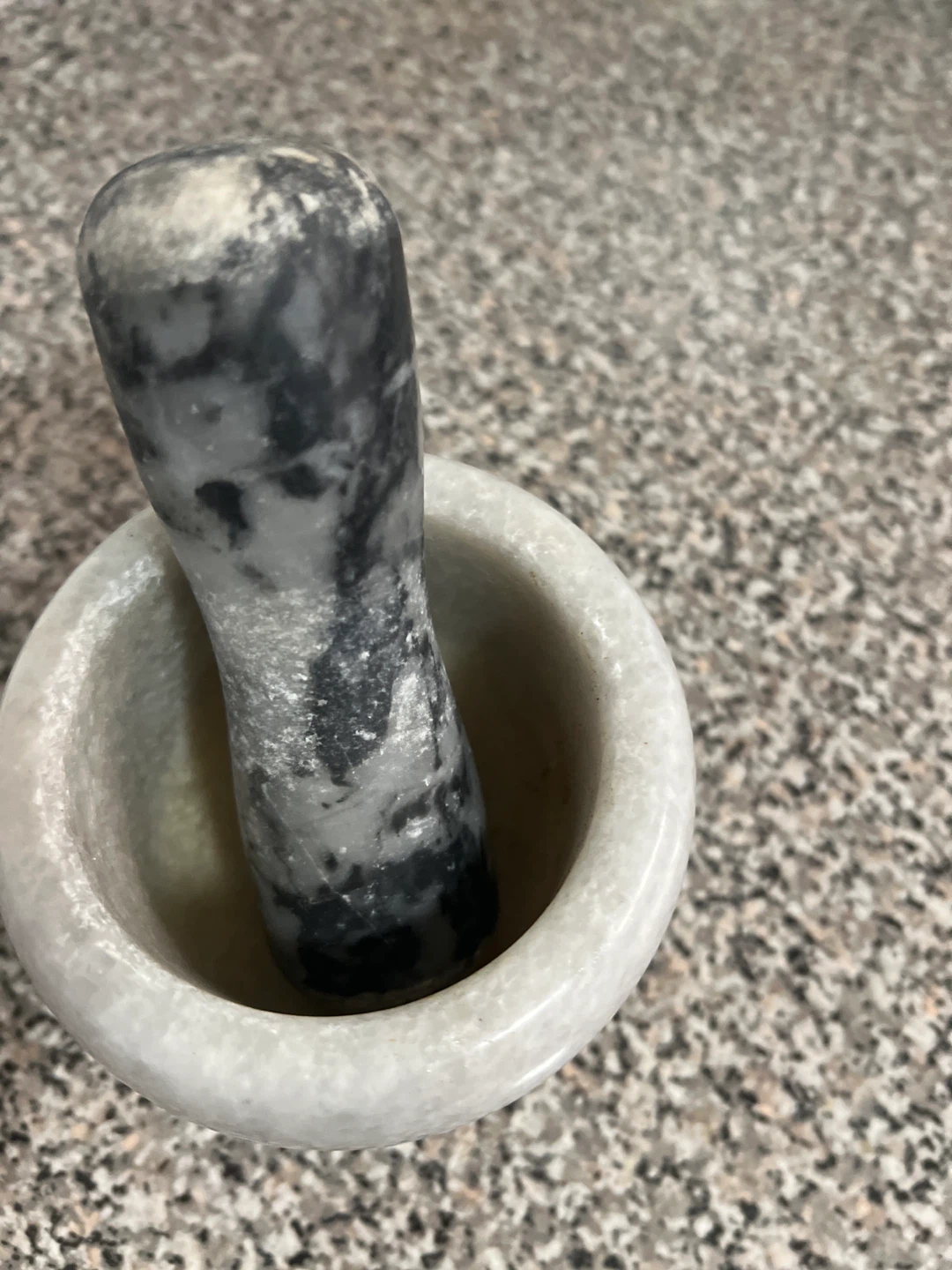 Marble Mortar and Pestle Set - photo 2