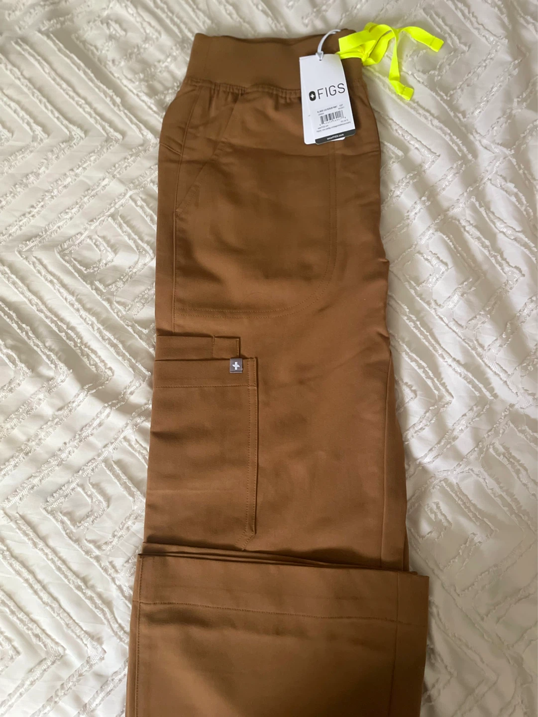 FIGS "Houston" Brown Scrub Pants - Size XSP - photo 3