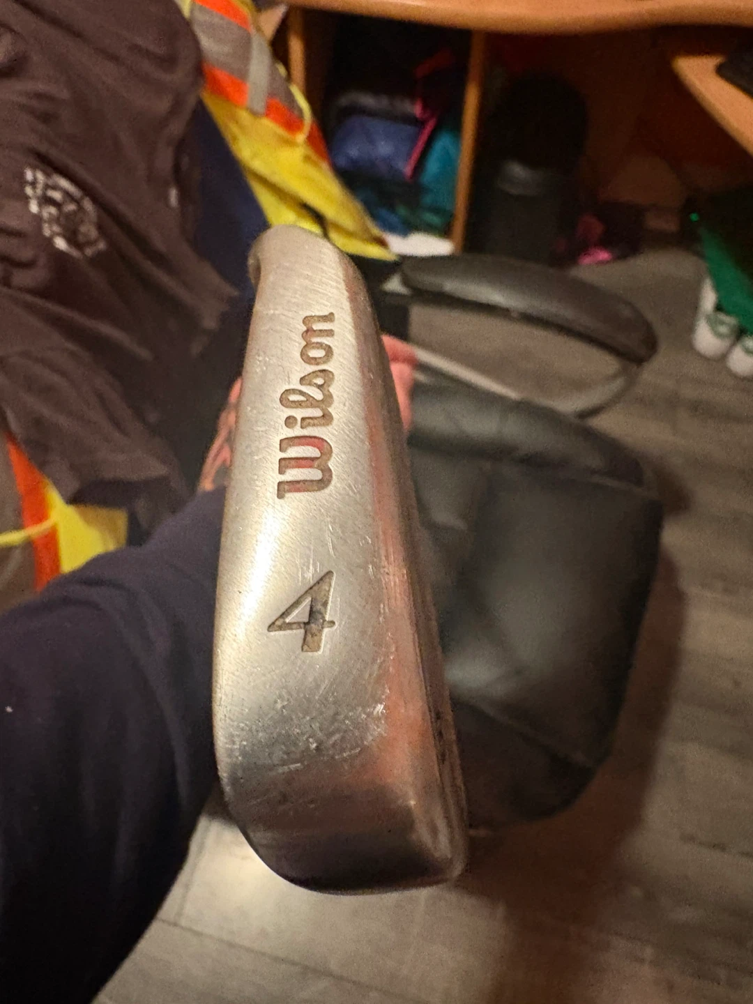 Wilson Fat Shaft Platinum 4 Iron Golf Club