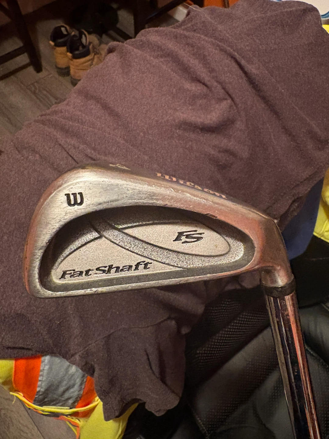 Wilson Fat Shaft Platinum 4 Iron Golf Club - photo 2