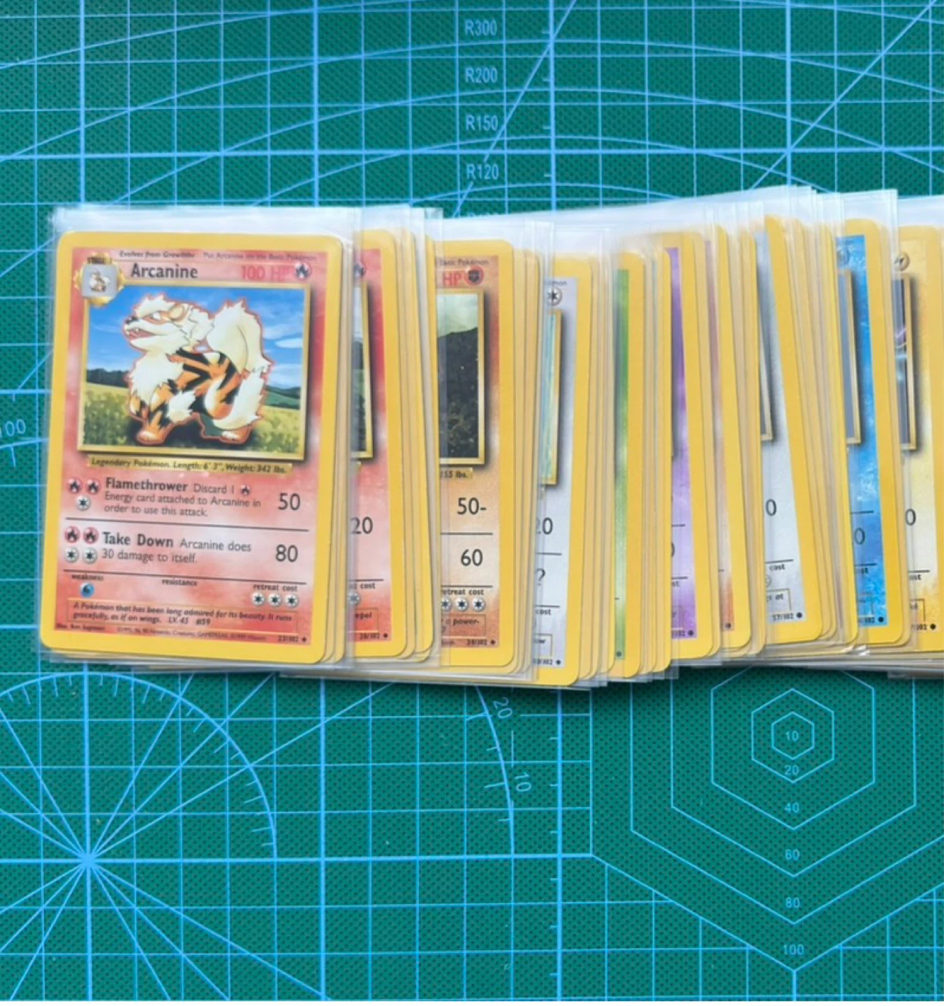 Pokemon Base Set Unlimited Commons and Uncommons NM