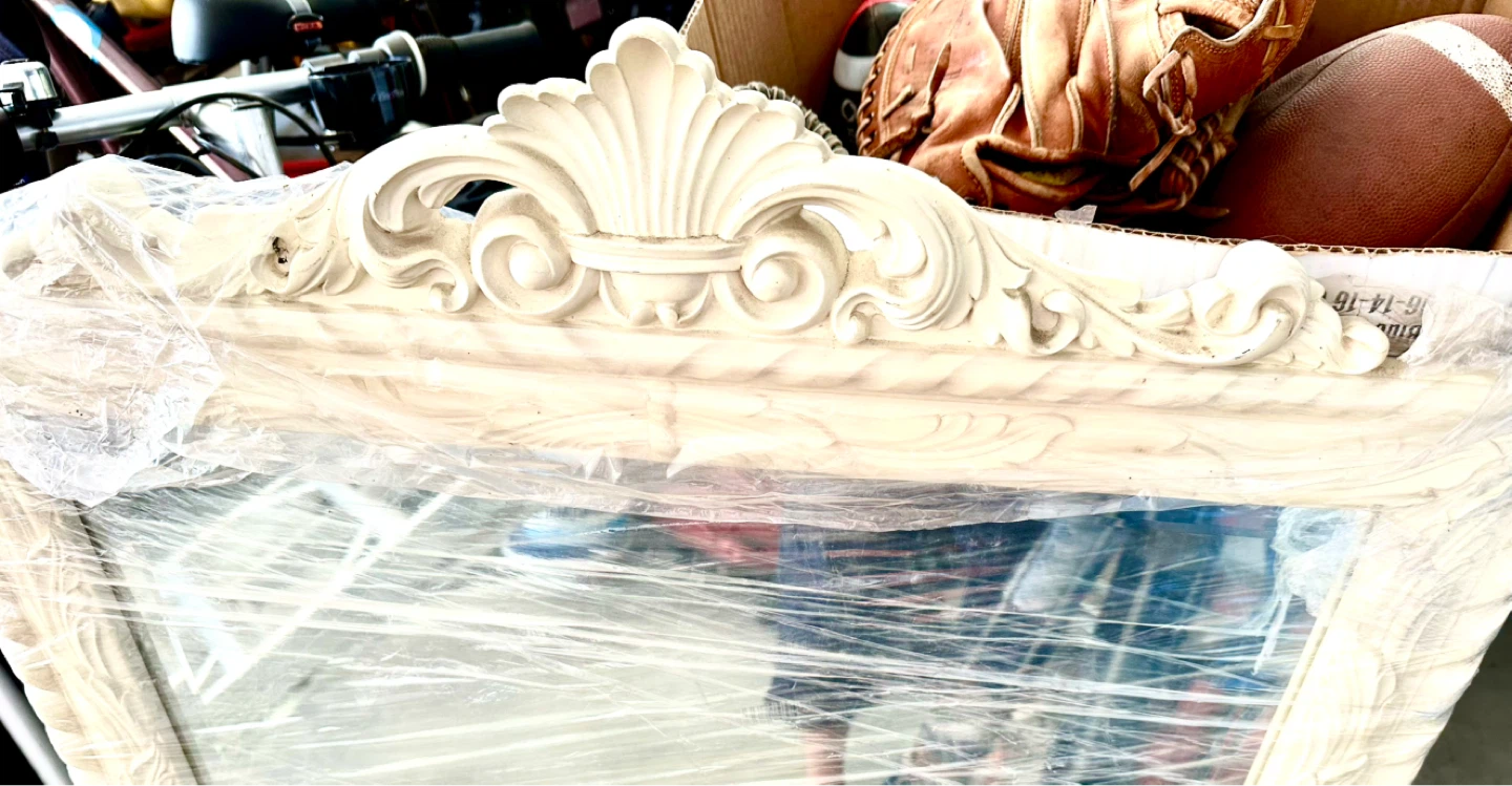Ornate Carved Frame Mirror