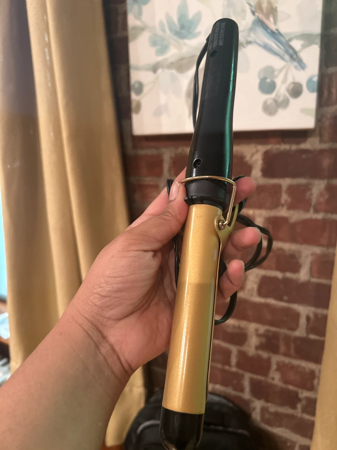 Gold Curling Iron