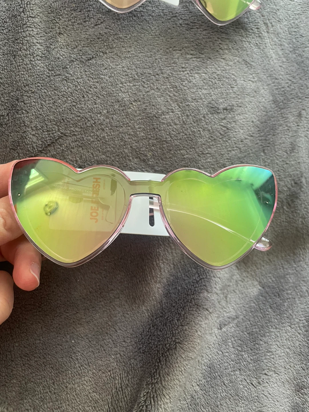 NEW! Joe Fresh Pink Heart Sunglasses