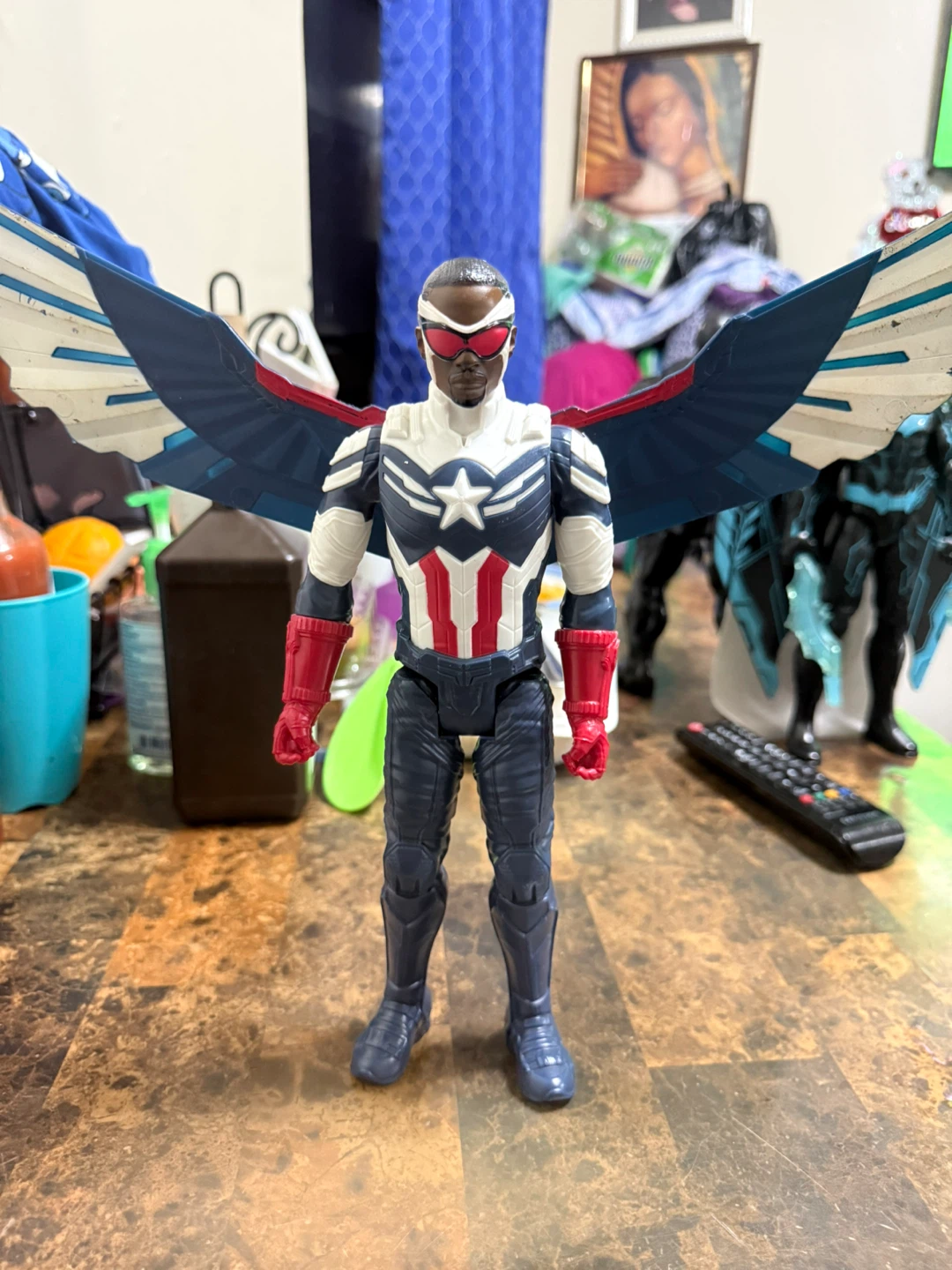 Marvel Falcon Captain America Action Figure - photo 3