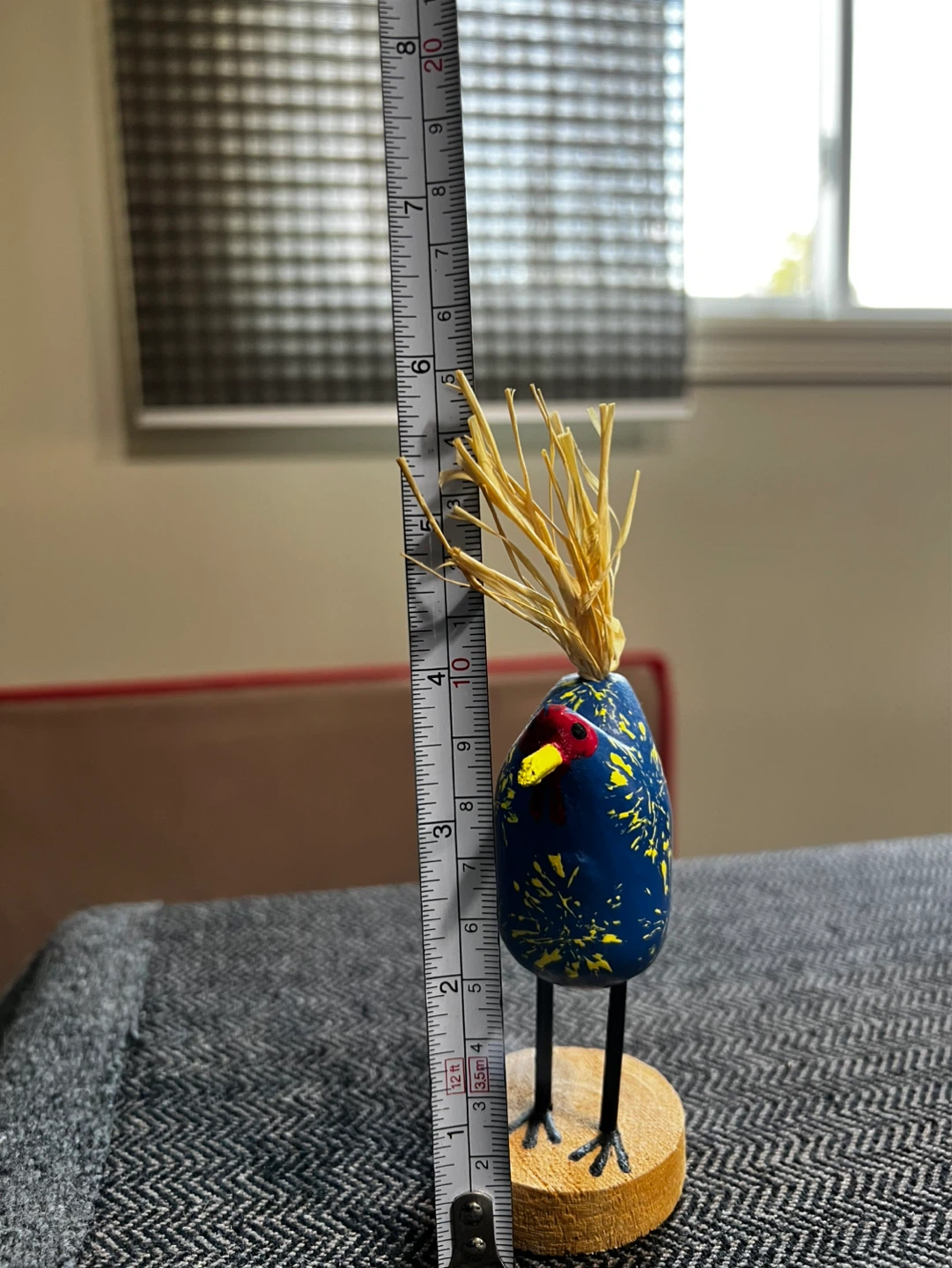 Navajo folk art chicken figurine - photo 5