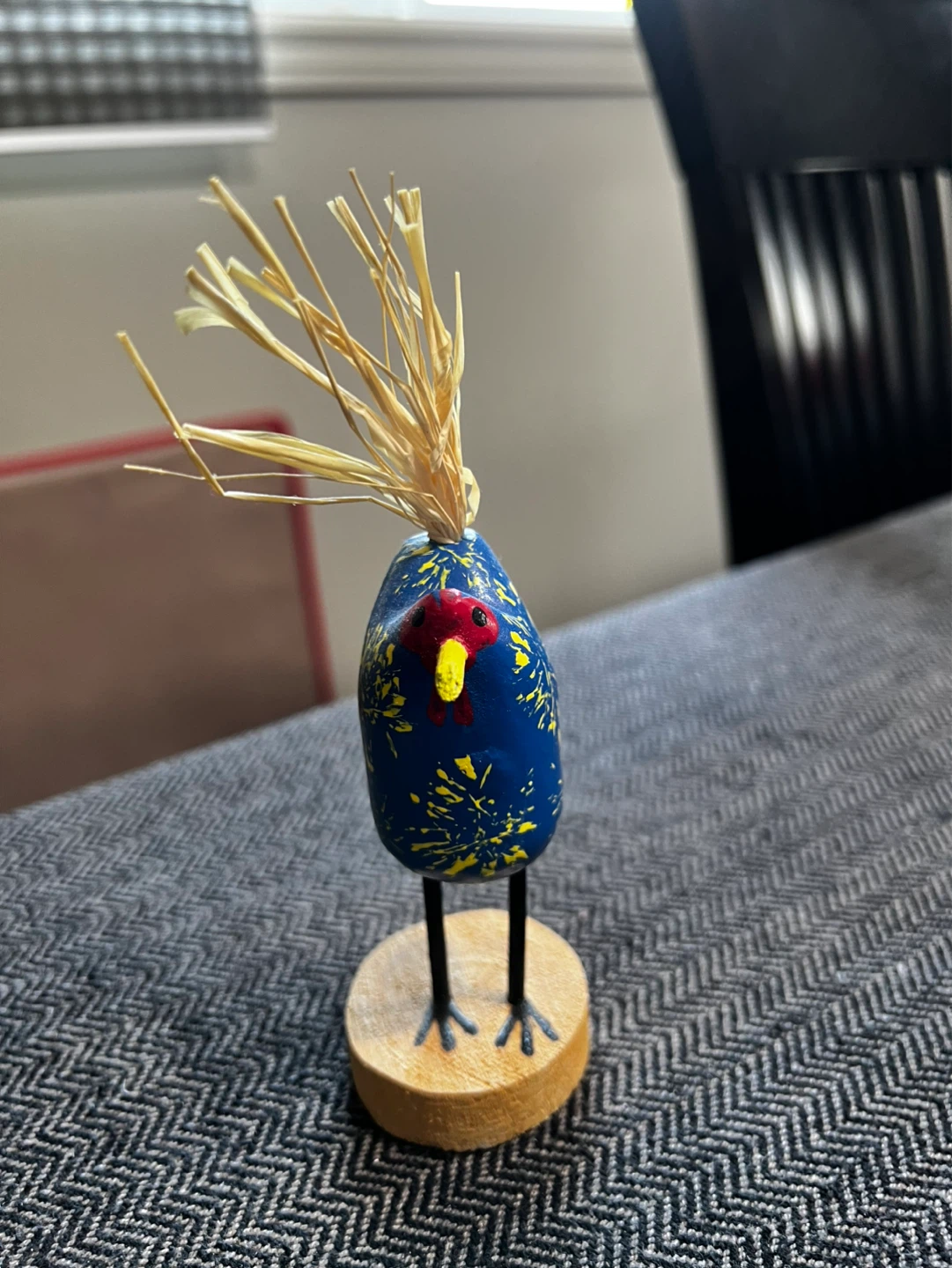 Navajo folk art chicken figurine - photo 3