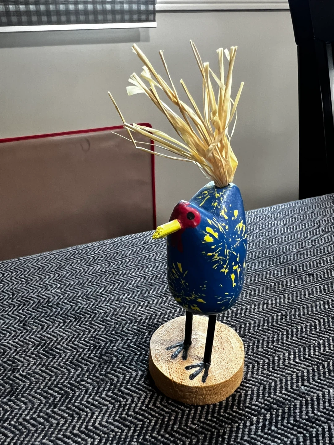 Navajo folk art chicken figurine