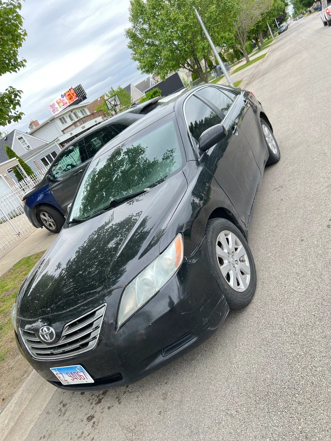 Black Toyota Camry Hybrid Sedan - photo 2