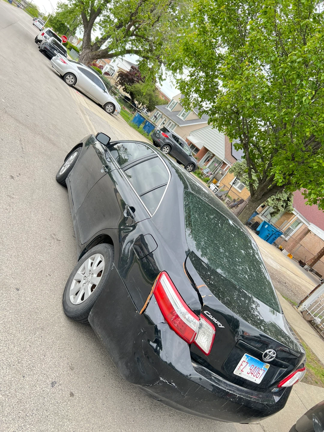Black Toyota Camry Hybrid Sedan - photo 4
