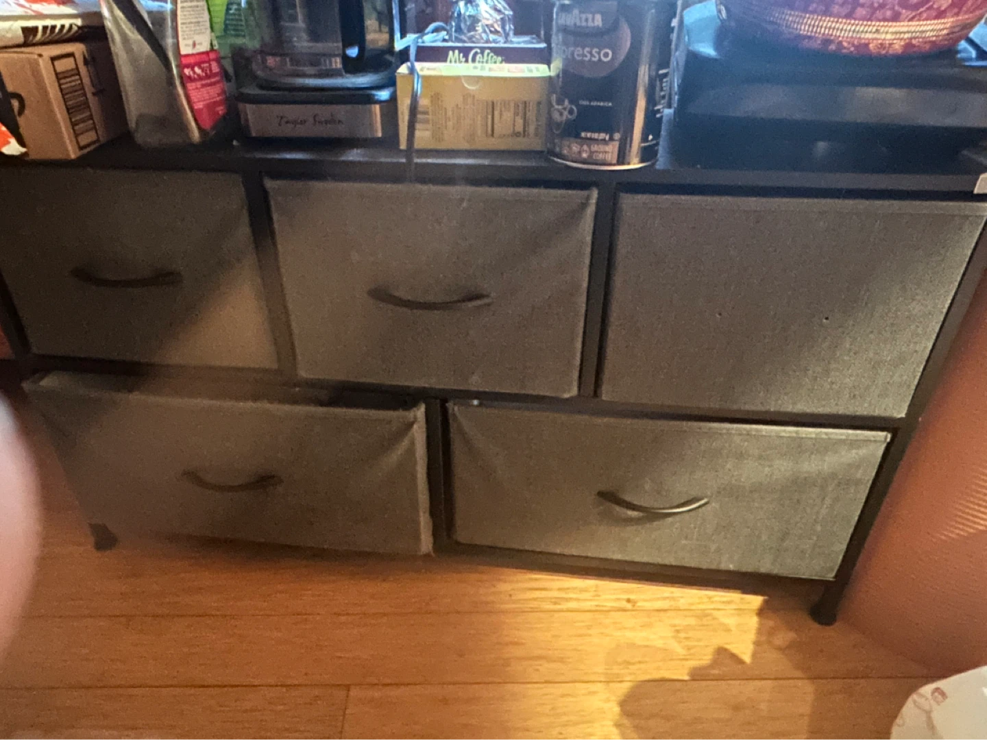 Fabric 6-Drawer Storage Unit