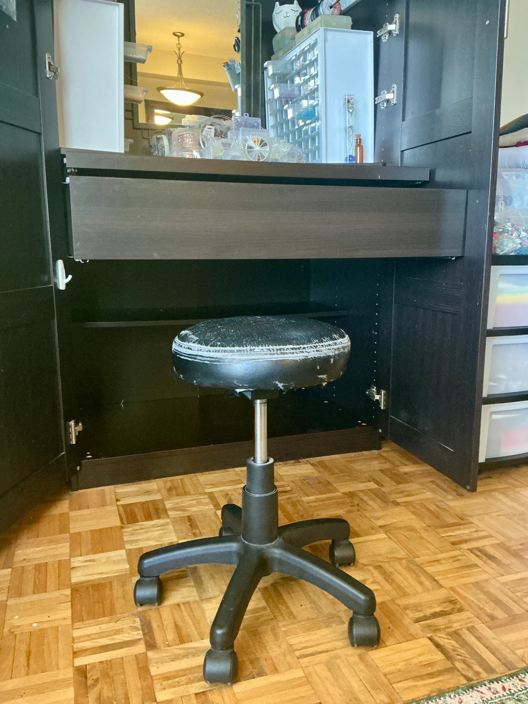 Complete Jewelry Making Studio + IKEA Craft Cabinet - photo 5