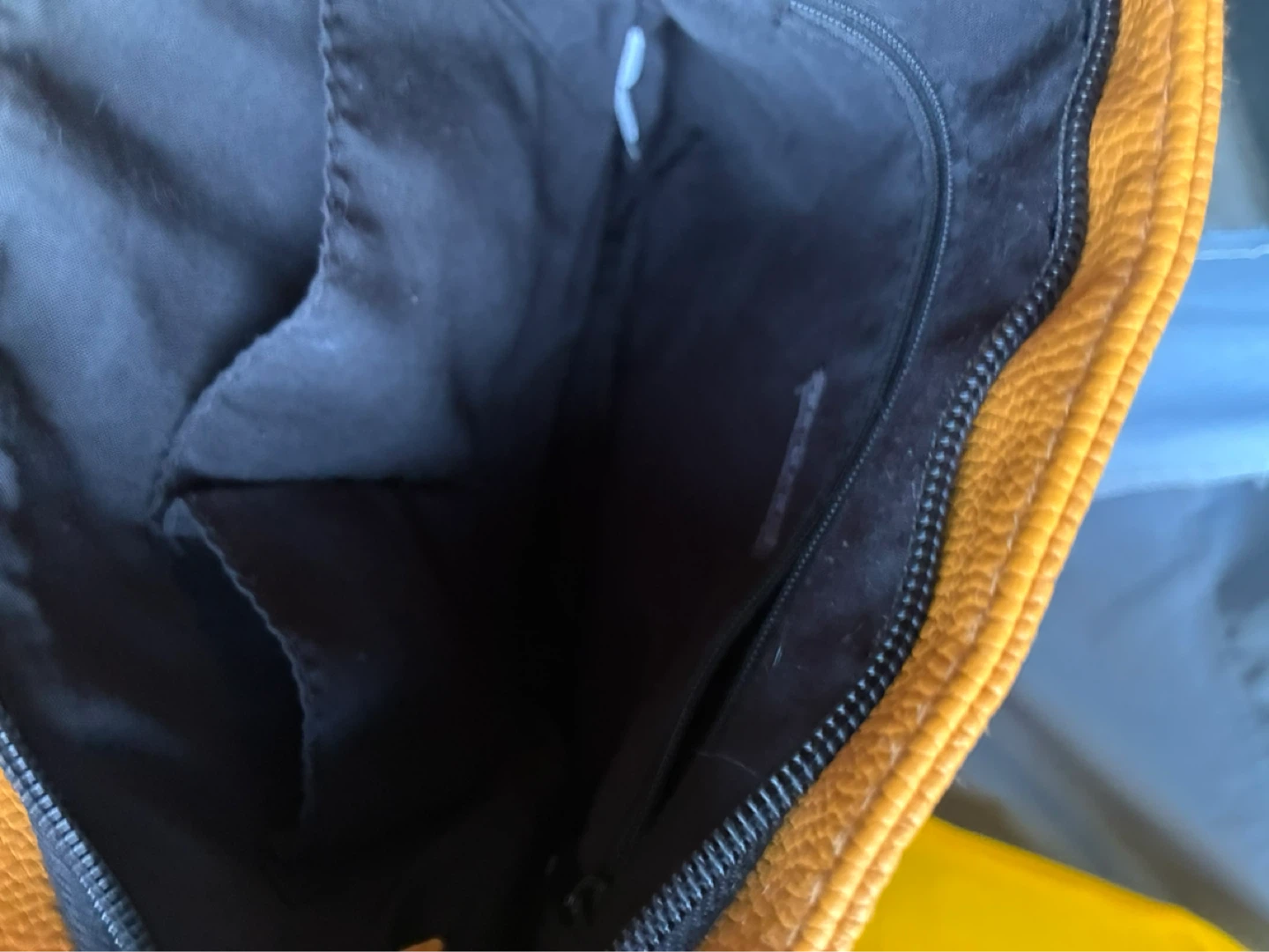 Yellow Faux Leather Crossbody Bag - photo 2