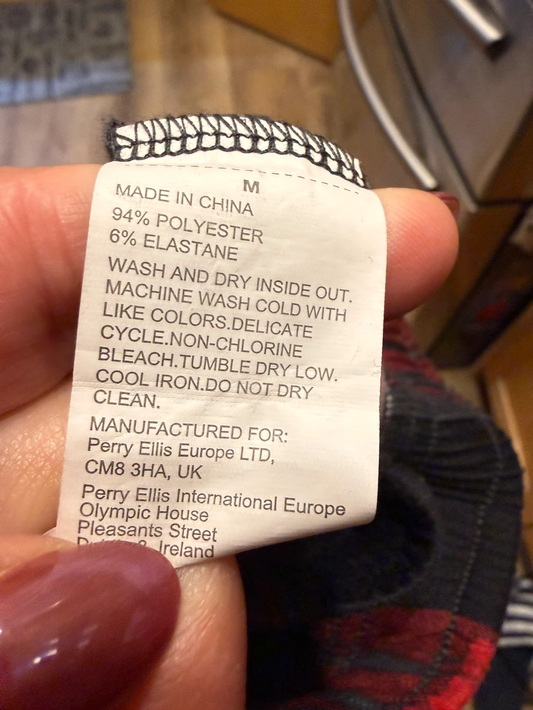 Perry Ellis Portfolio Plaid Pajama Pants - photo 3