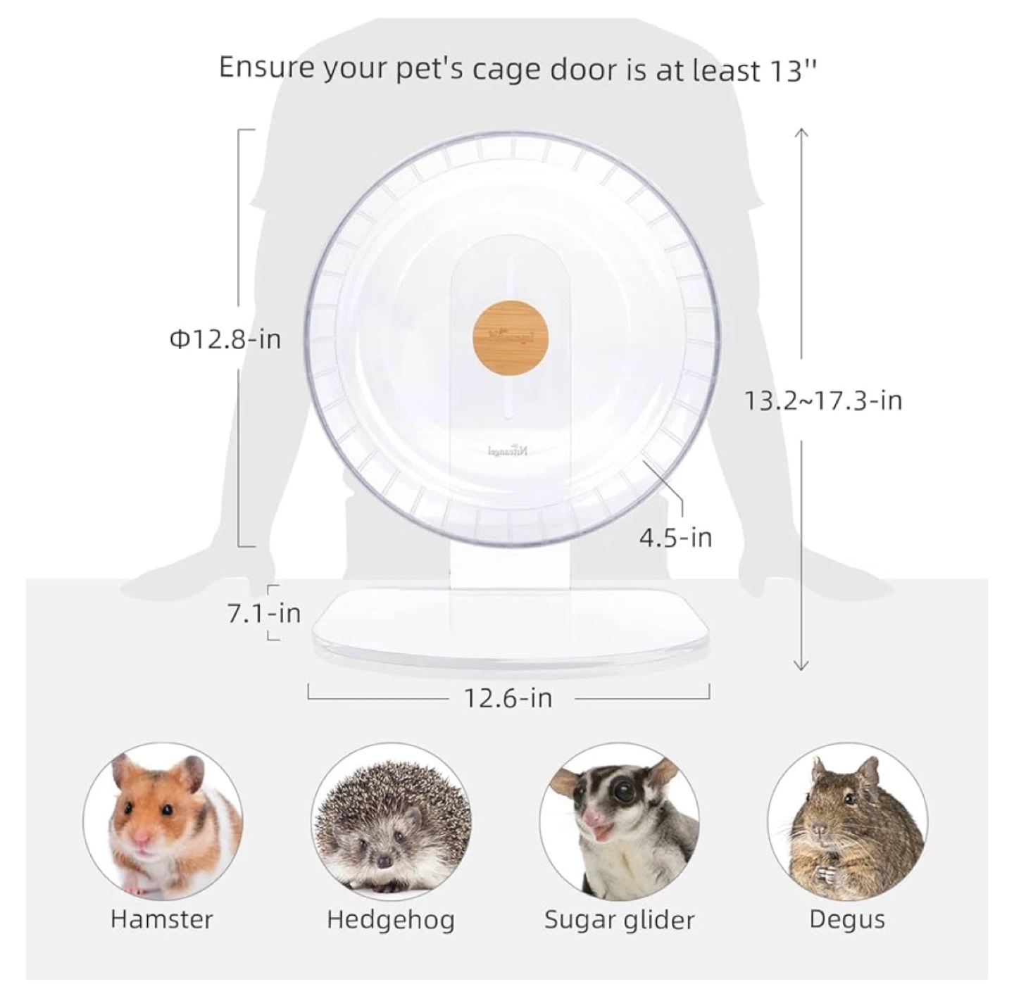 Nightangel XL Super Silent Exercise Wheel- New✨ - photo 2