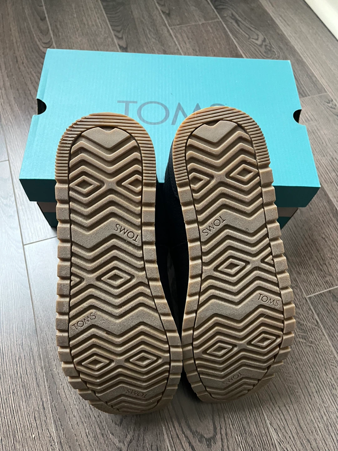 TOMS Resident Plus Black Heritage Canvas Men's Shoes Size 8 - photo 4