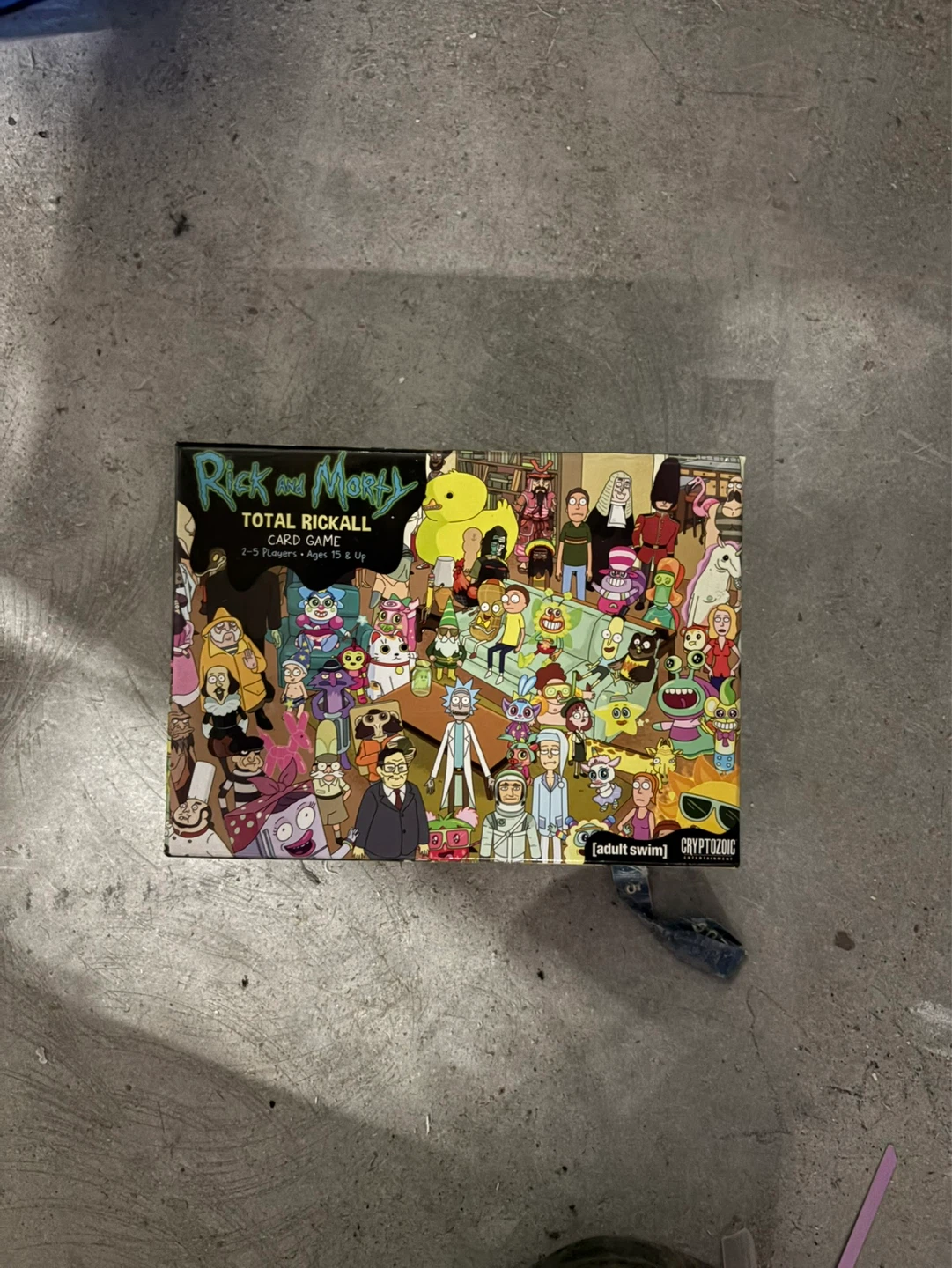 Rick and Morty Monopoly & Total Rickall Card Game - photo 3