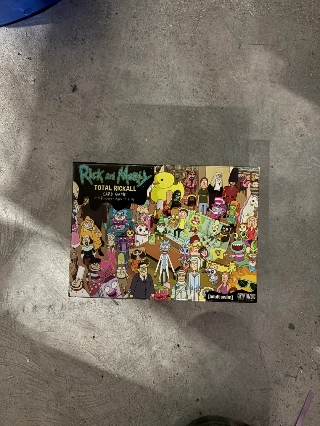 Rick and Morty Monopoly & Total Rickall Card Game - photo 4