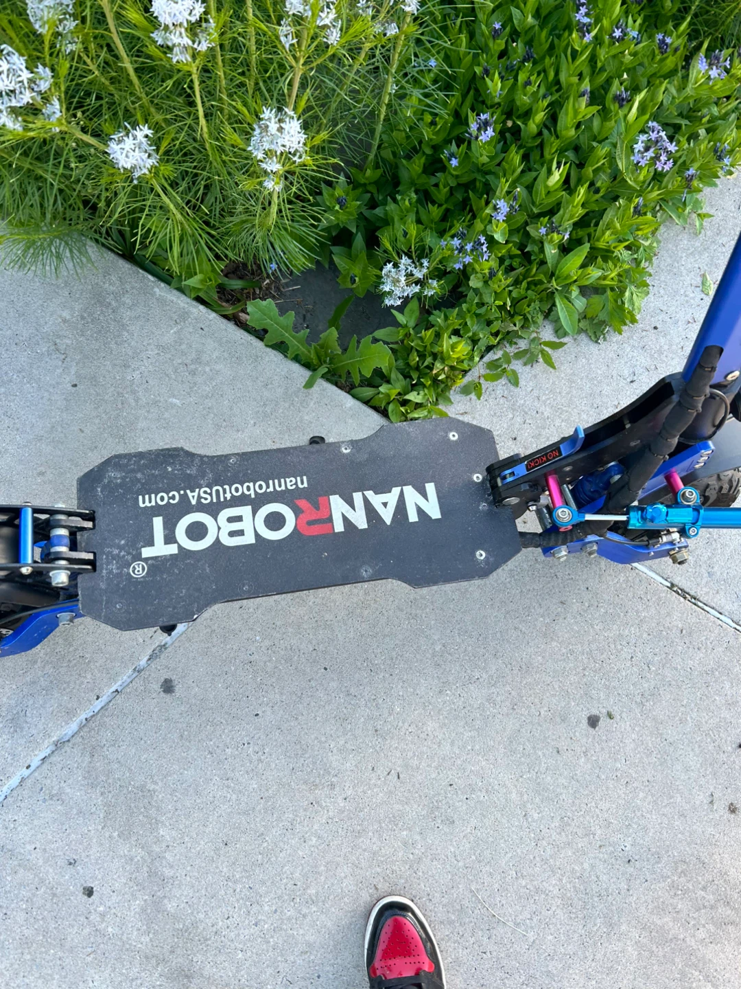 NANROBOT Electric Scooter - Blue - photo 3