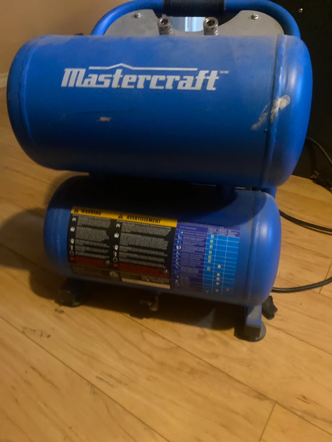 NEED GONE TODAY Mastercraft Air Compressor - photo 2