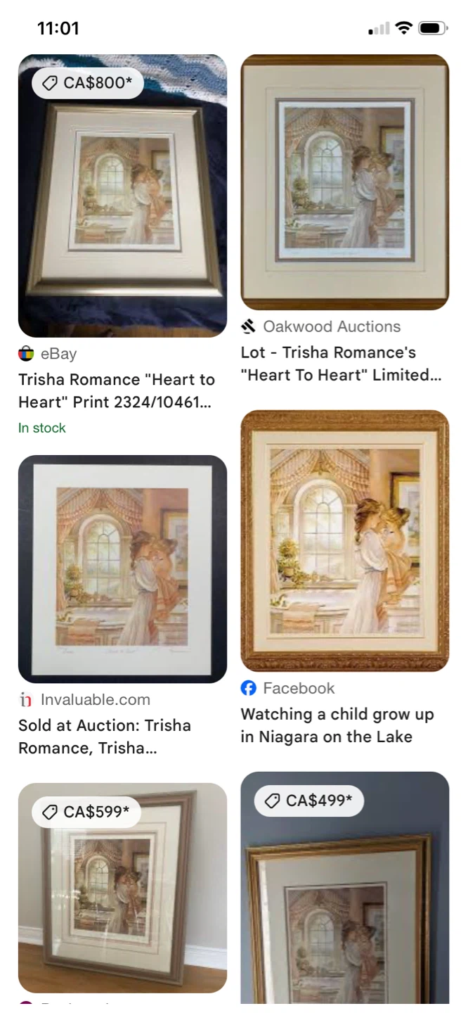 Trisha Romance "Heart to Heart" Limited Edition Print - photo 2