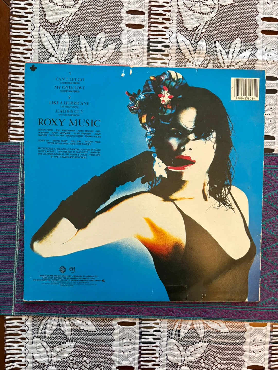 Roxy Music The High Road Vinyl Record