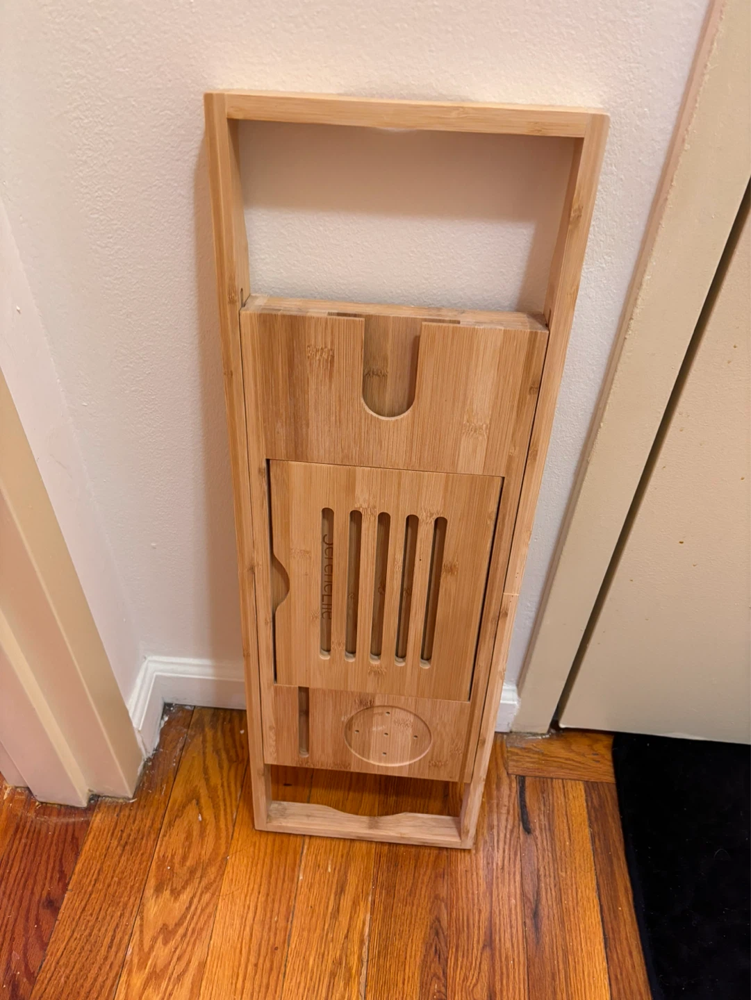 Bamboo bathtub tray - photo 3