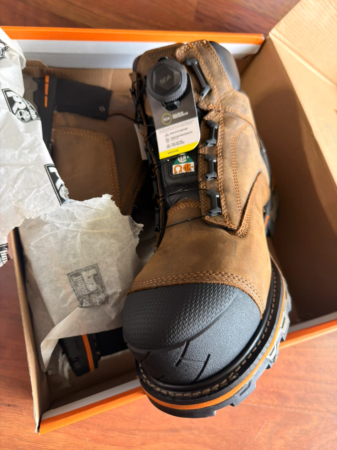 Timberland Pro 6" Boondock Composite Safety Toe Waterproof Boots